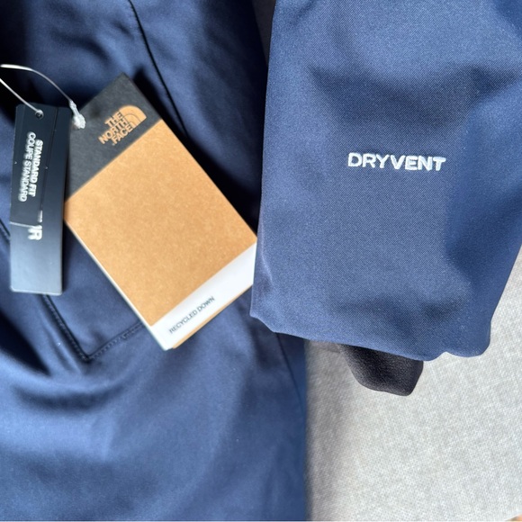 The North Face 💅❄️ Arctic Women's Summit Navy 600 Down Parka Coat Plus 2X 3X - Picture 4 of 16